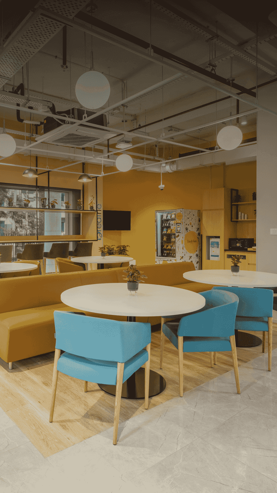 21B coworking space interior view 3