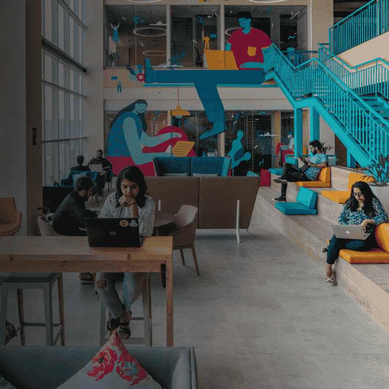 Bengaluru coworking space mobile view