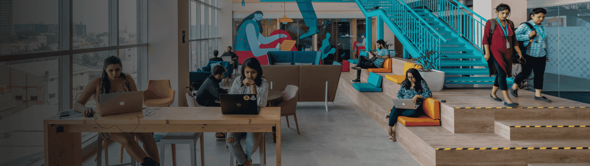 Bengaluru coworking space desktop view