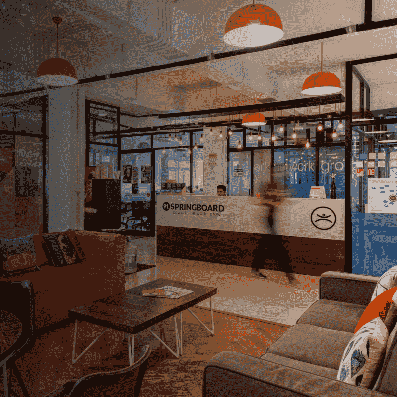 Goa coworking space - Mobile view