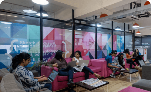 MG Road coworking space view 1
