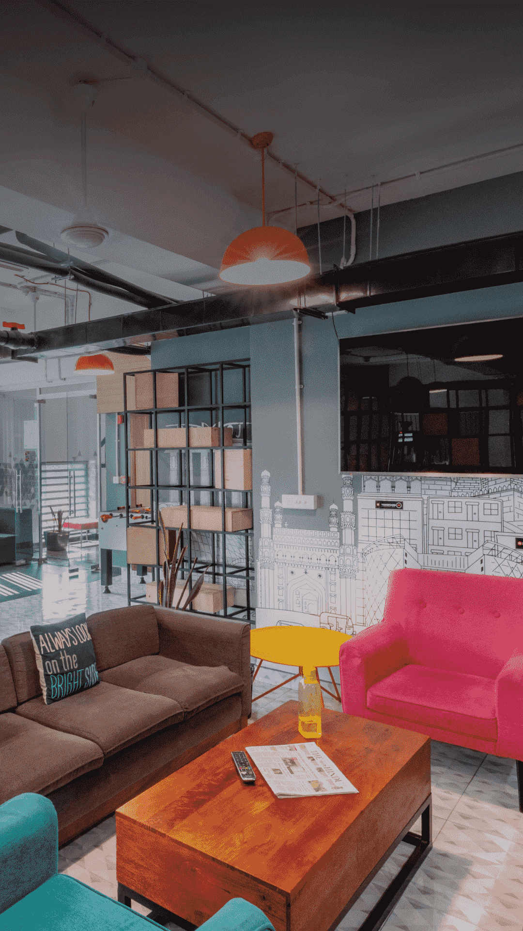 Madhapur Coworking Space Mobile Layout