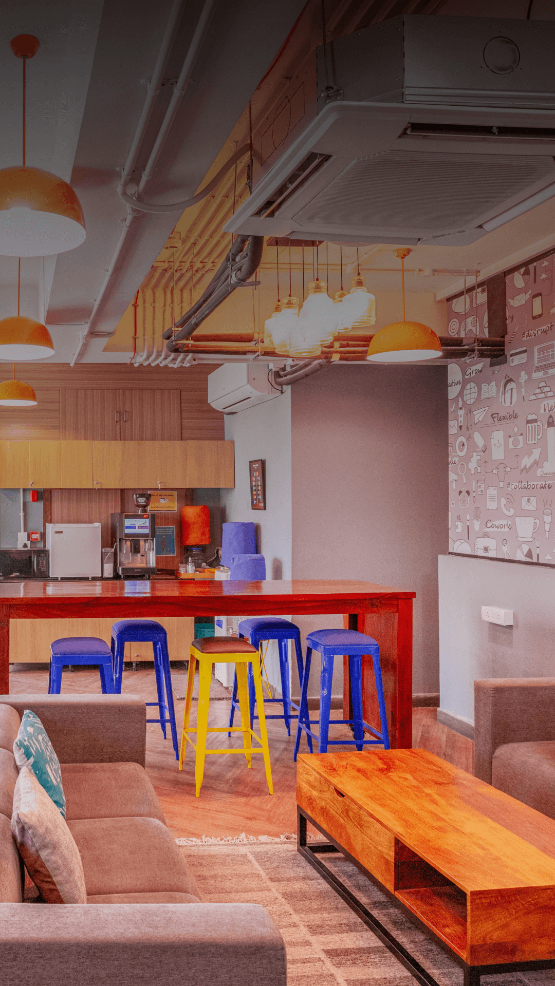 Madhapur coworking space mobile view 3